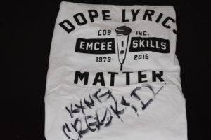 Autographed Dope Lyrics Matter